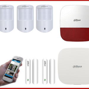 Dahua alarma Kit estándar sin control remoto (4G)