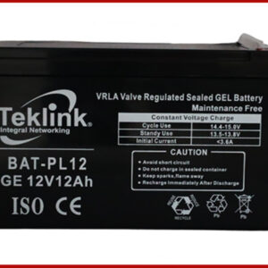 Bateria 12 voltios / 12 Amperes hora Teklink B12V12T