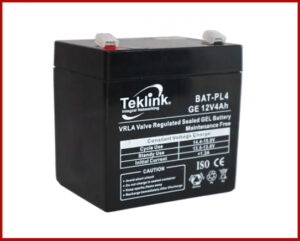 Bateria 12 voltios / 4 Amperes hora Teklink B12V4T