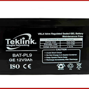 Bateria 12 voltios / 9 amperes hora Teklink B12V9T